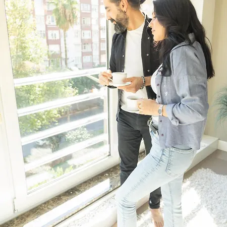 Downtown Oasis - Spacious Modern 3-br Flat Near Beachpark * Antalya