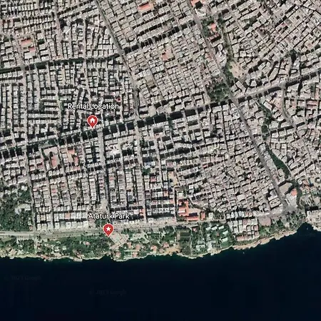 Downtown Oasis - Spacious Modern 3-br Flat Near Beachpark Apartment Antalya